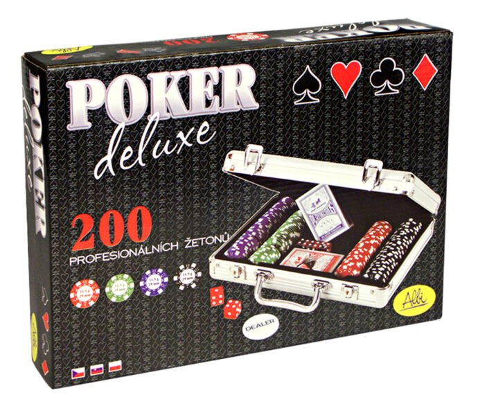 ALBI Poker deluxe (200 žetonů) - Obrázek 4