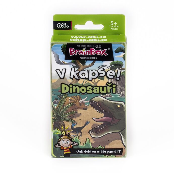 ALBI V kapse! Dinosauři