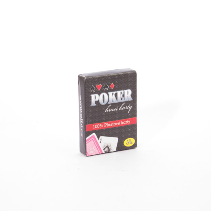ALBI Poker plastové karty červené - Obrázek 3